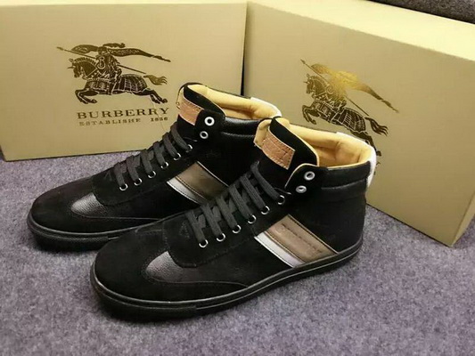 Burberry High-Top Fashion Men Shoes--023